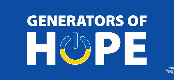 Alternativa Popolare sostiene la campagna #GeneratorsOfHope in favore dell’Ucraina