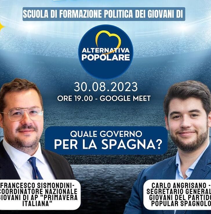 Al via la scuola di formazione politica dei giovani di Alternativa Popolare